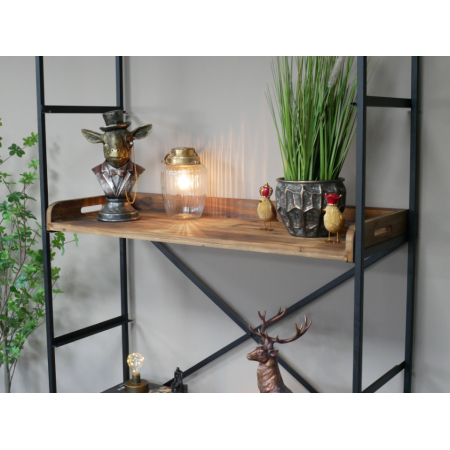 Étagère industrielle bois et métal...