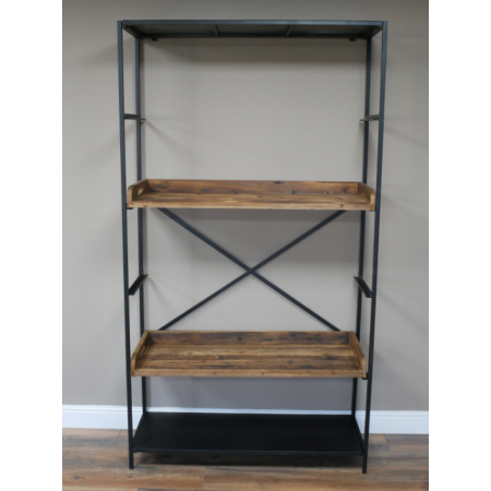 Étagère industrielle bois et métal...