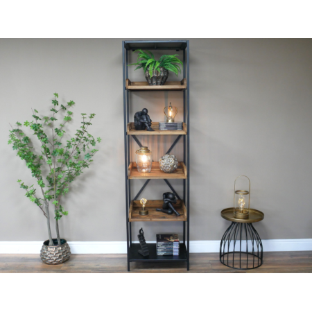 Étagère industrielle bois et métal...