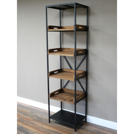 Étagère industrielle bois et métal...