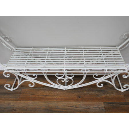 Banc Cœur Romantique en Métal – Love...