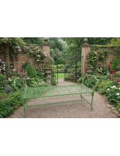 Banquette de jardin en...