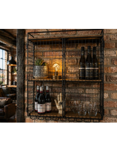 Étagère murale grillage...