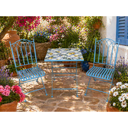Salon de Jardin Santorini Mosaïque...