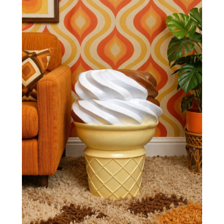 Pouf Glace à l'italienne Dolce Vita
