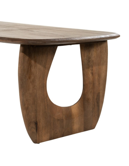 Table à manger bois manguier 170 cm – Table design Phoebe élégante