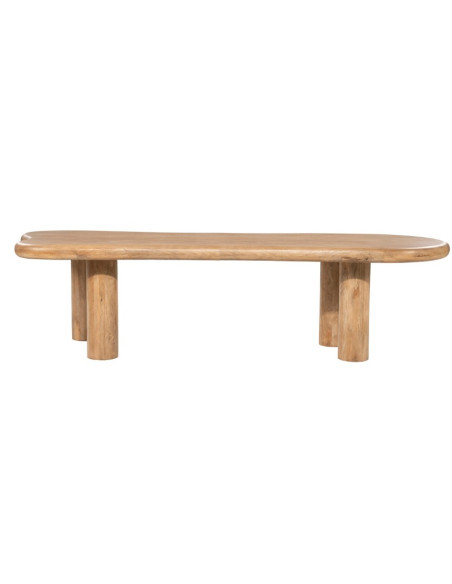 Table à manger bois manguier 300 cm – Table design Nigel élégante