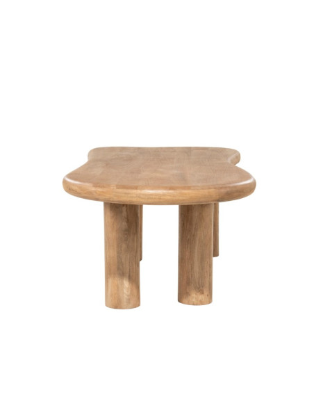 Table à manger bois manguier 300 cm – Table design Nigel élégante