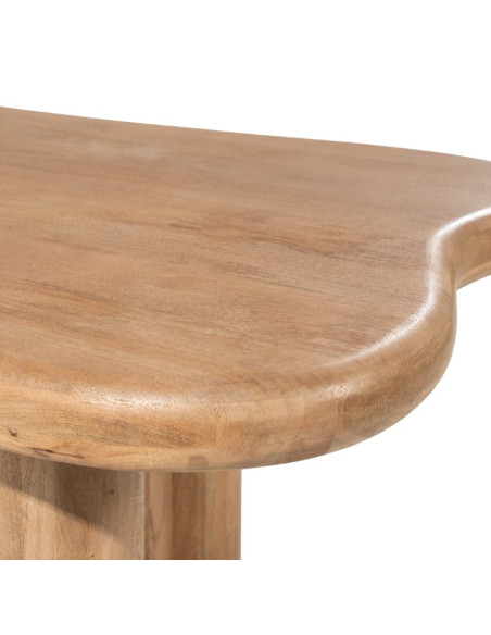 Table à manger bois manguier 300 cm – Table design Nigel élégante