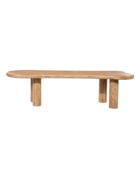 Table à manger bois manguier 300 cm – Table design Nigel élégante