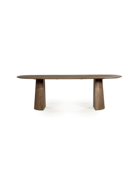 Table à manger bois Lune – Table design 240 ou 300 cm (2 finitions)
