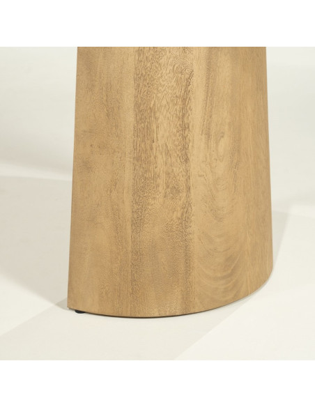 Table à manger bois Lune – Table design 240 ou 300 cm (2 finitions)