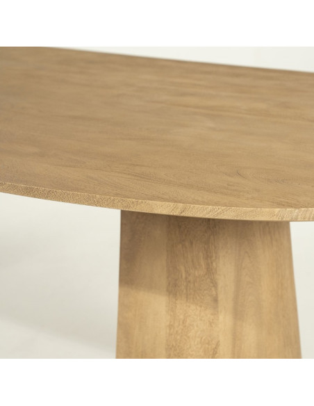 Table à manger bois Lune – Table design 240 ou 300 cm (2 finitions)