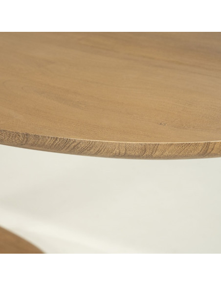 Table à manger bois Coco – Table ovale design 240 ou 300 cm (2finitions)