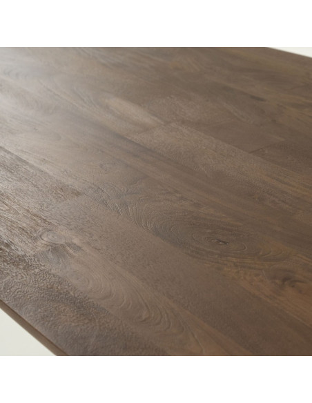 Table à manger bois Coco – Table ovale design 240 ou 300 cm (2finitions)