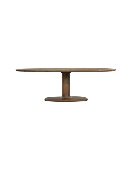 Table à manger bois Coco – Table ovale design 240 ou 300 cm (2finitions)