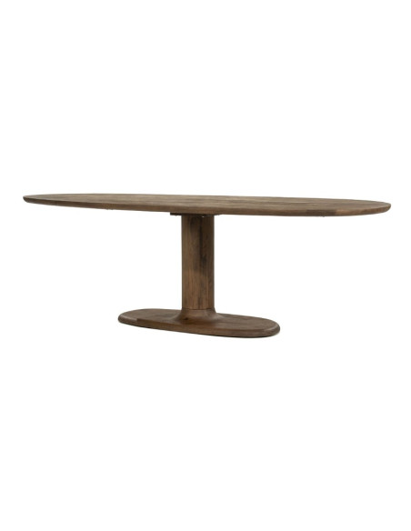Table à manger bois Coco – Table ovale design 240 ou 300 cm (2finitions)