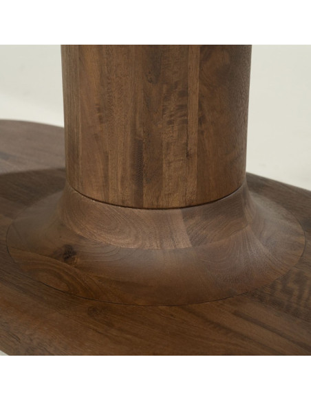 Table à manger bois Coco – Table ovale design 240 ou 300 cm (2finitions)