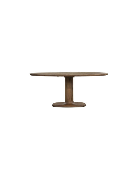 Table à manger ovale bois Coco 180 cm – 6 personnes (2 finitions)