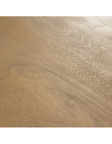 Table à manger ronde bois Coco 130 cm – 4 à 6 personnes (2 finitions)