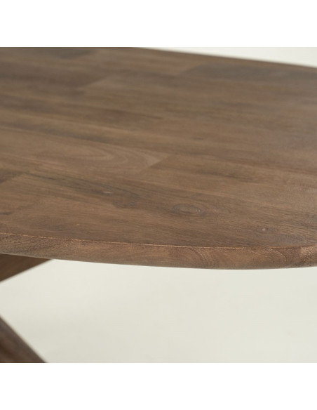 Table à manger bois Tycho 260 cm – Table design 8 à 10 personnes (2 finitions)