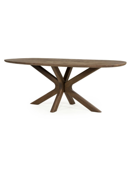 Table à manger bois Tycho 260 cm – Table design 8 à 10 personnes (2 finitions)