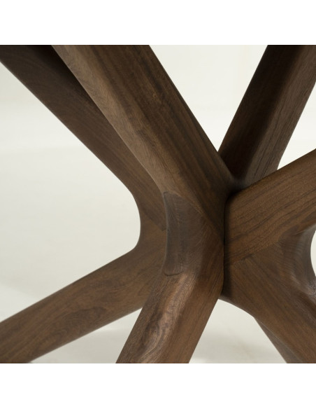 Table à manger bois Tycho 160 cm – Table design 4 à 6 personnes (2 finitions)