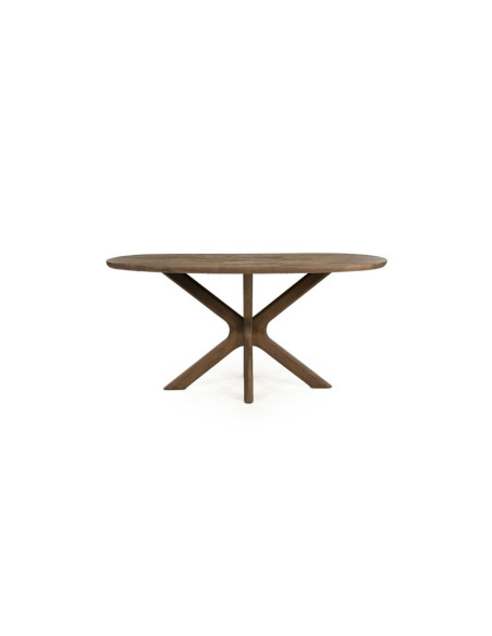 Table à manger bois Tycho 160 cm – Table design 4 à 6 personnes (2 finitions)