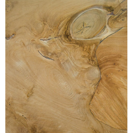 Console en bois de teck et racine –...