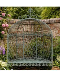 Banc de jardin demi arche...