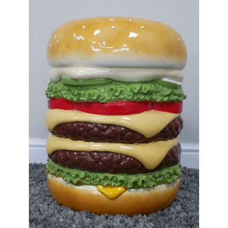 Table d’appoint Burger géant en...