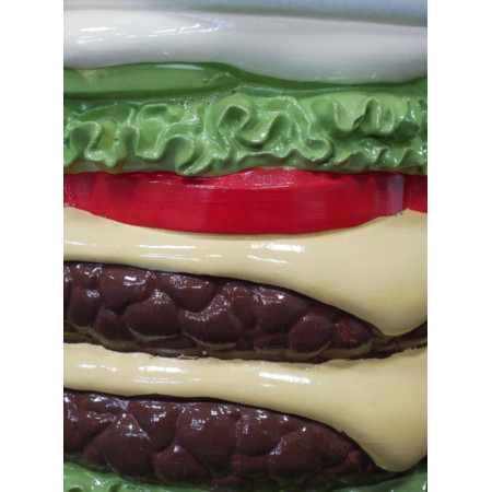 Table d’appoint Burger géant en...