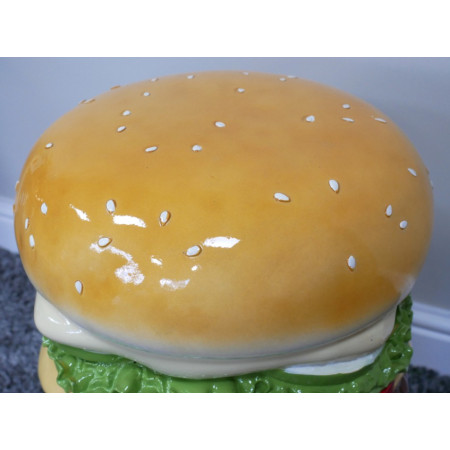 Table d’appoint Burger géant en...