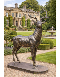 Statue Cerf Majestueux en...