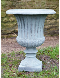Vase Médicis Blanc en Fonte...