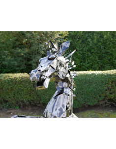 Cheval Cabré Décoratif en... 2