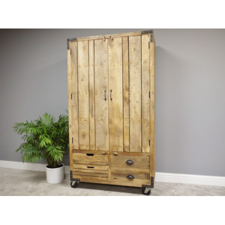 Armoire de Rangement en Bois de... Armoire de Rangement en Bois de...
