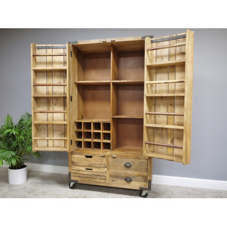 Armoire de Rangement en Bois de... Armoire de Rangement en Bois de...