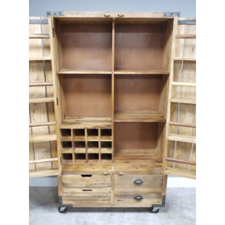 Armoire de Rangement en Bois de... Armoire de Rangement en Bois de...