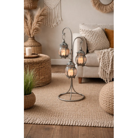Lanternes sur Pied Décoratives – Trio...