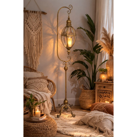 Lanterne Suspendue sur Pied – Effet...