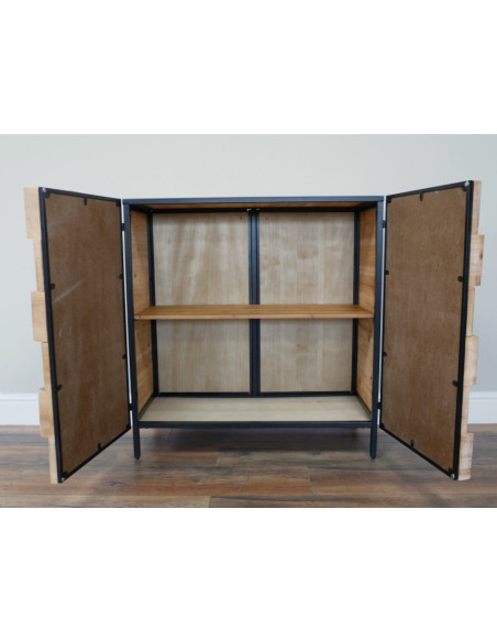 ARMOIRE RELIEF EN BOIS DE SAPIN