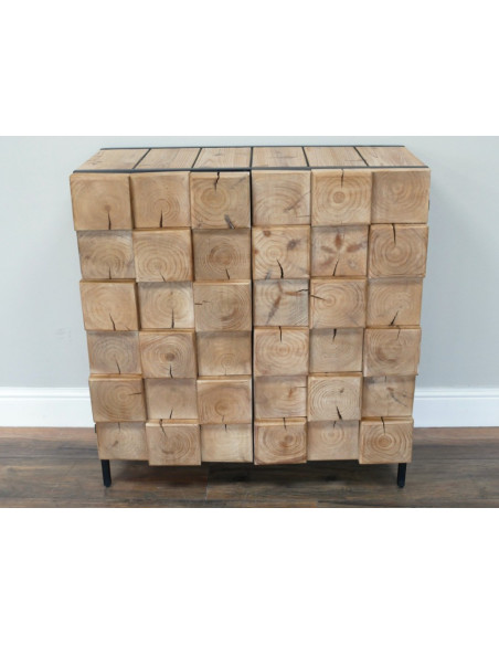 ARMOIRE RELIEF EN BOIS DE SAPIN