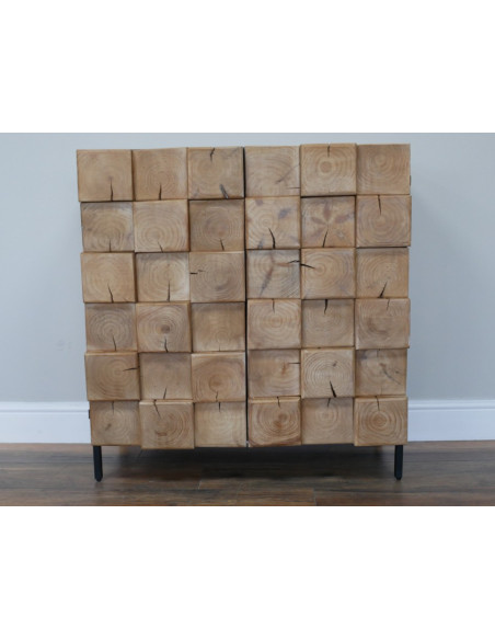 ARMOIRE RELIEF EN BOIS DE SAPIN