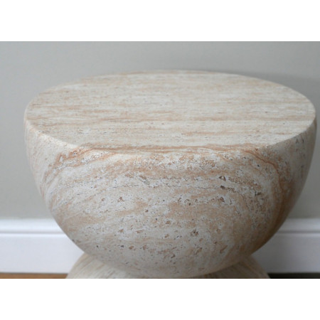 Table d'Appoint Sablier Effet Pierre... Table d'Appoint Sablier Effet Pierre...