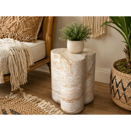 Table d'Appoint Monolithe Effet... Table d'Appoint Monolithe Effet...