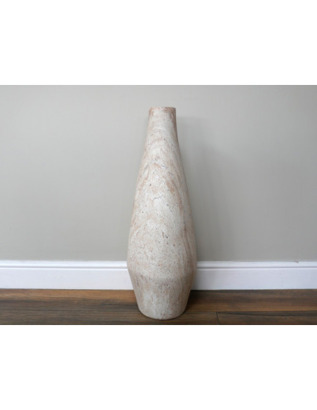 Grand Vase Effet Pierre Naturelle – Élégance Verticale