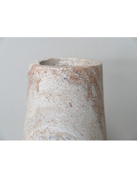 Grand Vase Effet Pierre Naturelle – Élégance Verticale