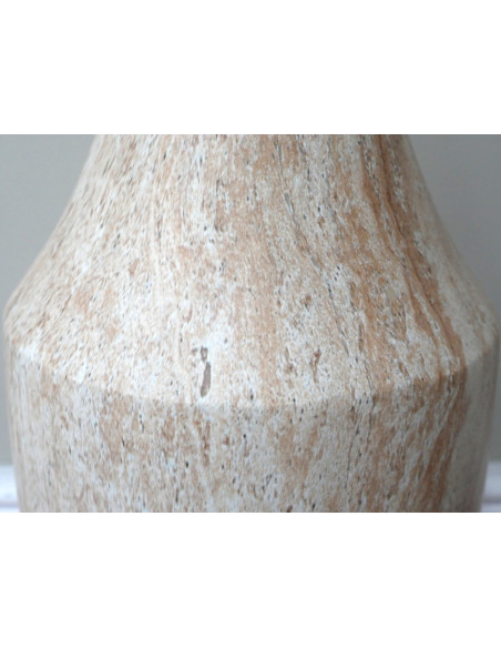 Vase Décoratif Effet Pierre Naturelle – Harmonie Minérale