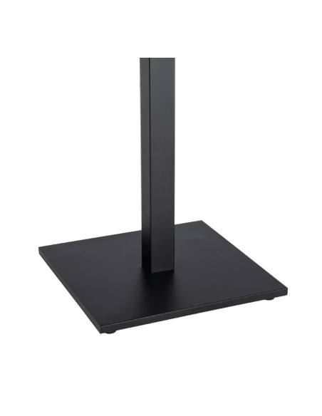 Table de restaurant Pierre fritée grise ou blanche 80 x 80 cm